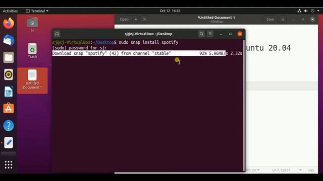 How to install spotify in Ubuntu 20.04 and Linux mint 20 смотреть онлайн