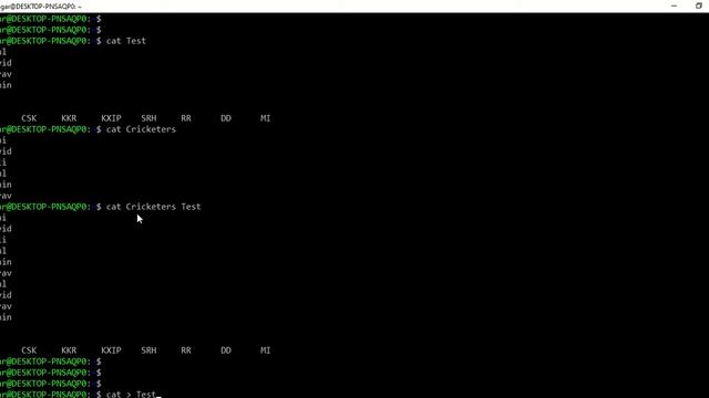 cat | Unix Commands смотреть онлайн