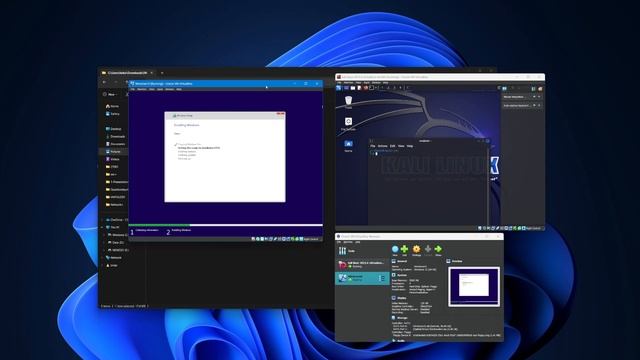 How to Install Kali Linux&Virtual Box&Windows10 VM смотреть онлайн