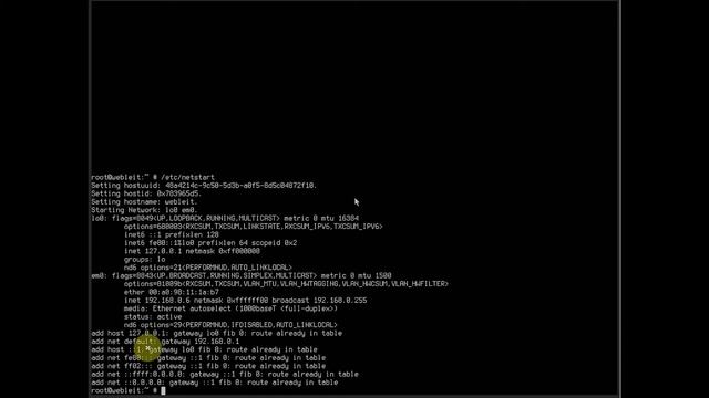 How to configure network settings in FreeBSD смотреть онлайн