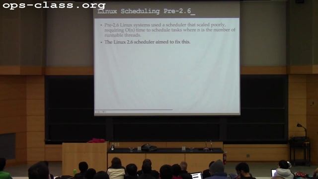 27 Feb 2015: A Linux Scheduling Story смотреть онлайн