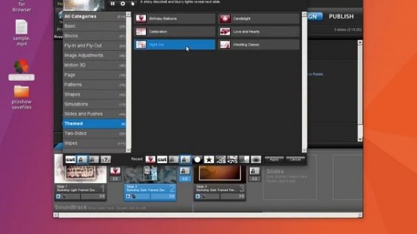 proshow in ubuntu linux