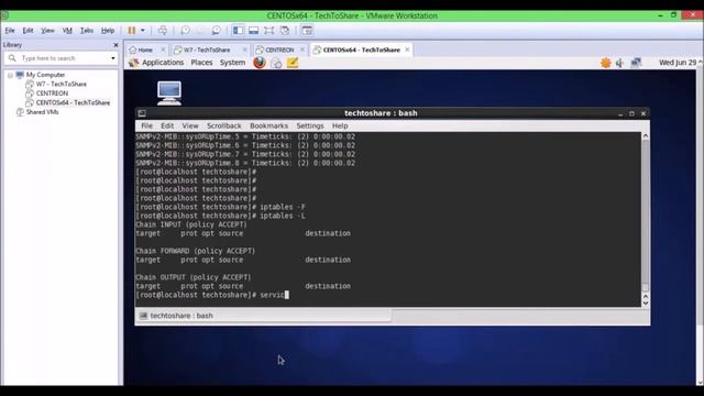 Aula 06 Centreon Configurando Agent SNMP em uma Máquina Linux смотреть онлайн