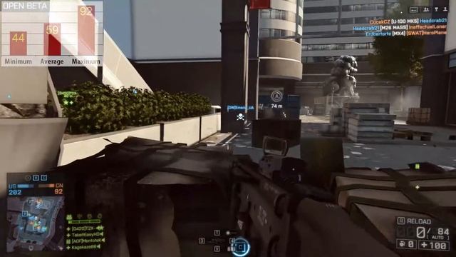 Battlefield 4 BENCHMARK Beta - HD 7970 & 3570K - Windows 8 смотреть онлайн