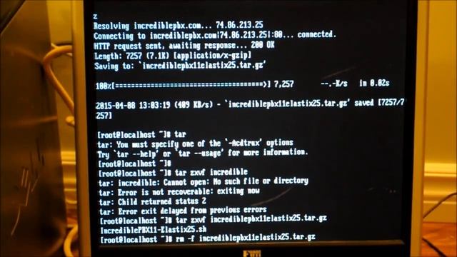 Installing IncrediblePBX 11 and Elastix 2.5 смотреть онлайн
