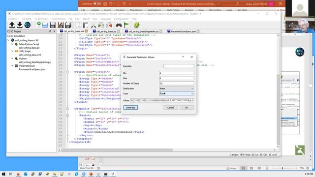 CC3D Workshop Module 5.4: Parameter Scans Save Sensitivity Analysis Parameter Files August 6th 2021 смотреть онлайн