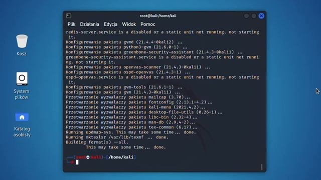 Instalacja GVM (The Greenbone Vulnerability Management) - KALI Linux - Część 1 смотреть онлайн