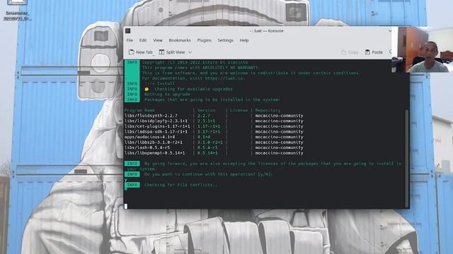 MocaccinoOS 5 Beta(Linux) - visão geral do sistema смотреть онлайн