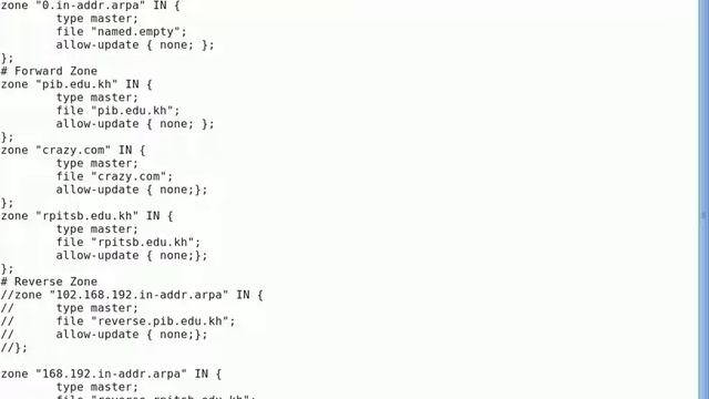 DNS Forward and Reverse Zone смотреть онлайн