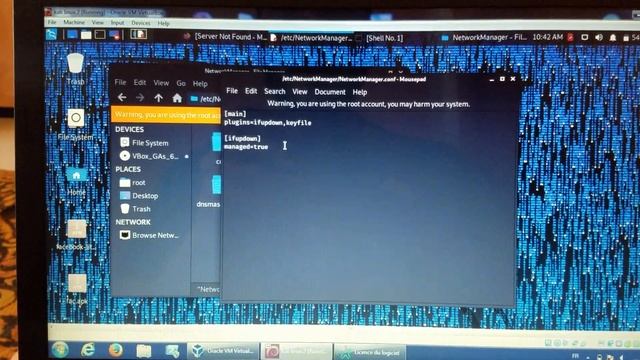 ضبط اعدادات الانترنيت على الكالي لنكس في vmware configure service network manager смотреть онлайн