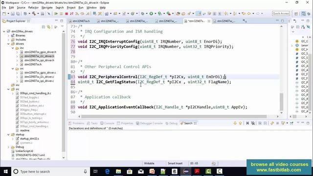 I2C protocol and driver development lecture 7 смотреть онлайн