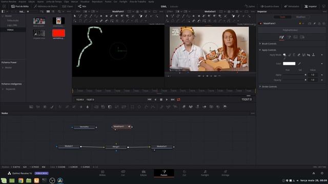 Davinci Resolve no Linux Mint 19.1 (Fusion) смотреть онлайн