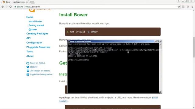 04 Installing Bower смотреть онлайн