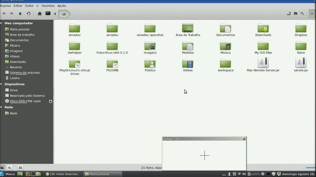 como criar dvd video players LINUX MINT смотреть онлайн
