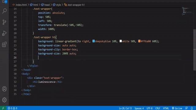 Pure CSS text Background Animation | CSS Animation Examples смотреть онлайн