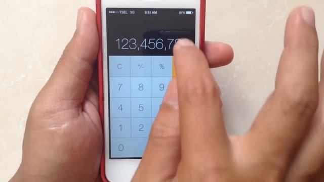 How to use backspace on calculator iPhone app смотреть онлайн