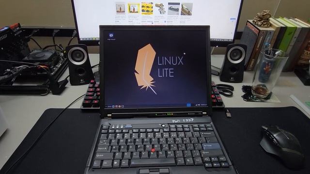 Lenovo T60 running Linux Lite смотреть онлайн
