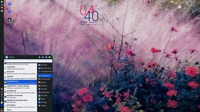 MX Linux 21.2 • Quick walk-through • os.watch смотреть онлайн