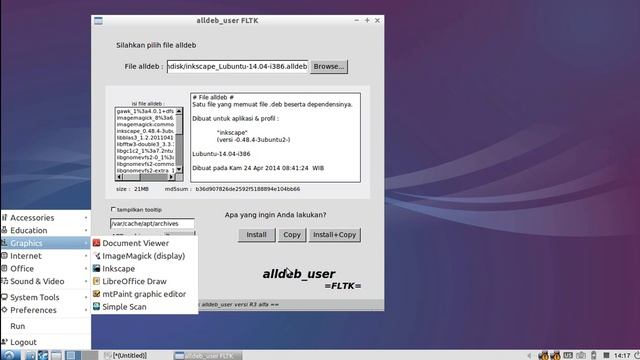 alldeb: Teknologi Backup dan Sharing Aplikasi Ubuntu Secara Offline смотреть онлайн