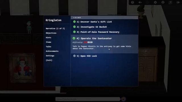 KringleCon 2020 - 4/11 - Unescape Tmux Terminal & Santavator Challenge смотреть онлайн