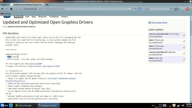 Linux Mint - Pasul 2 dupa instalare: Drivere смотреть онлайн