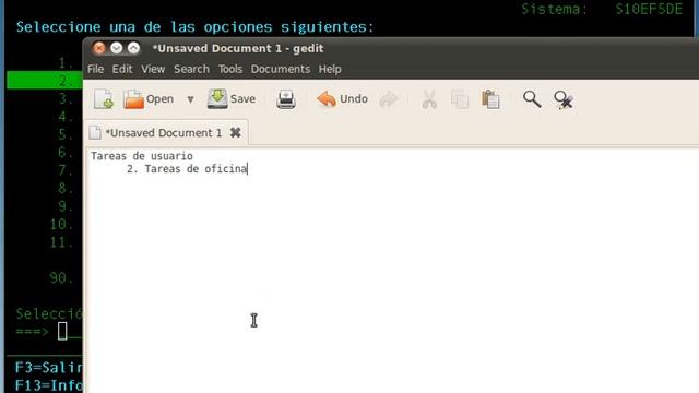 tn5250 clipboard integration on GNU/Linux смотреть онлайн