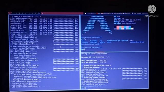 BLACKARCH-LINUX (*TAMIL) MY SETUP + EXPLANATION..hacking ...😈 смотреть онлайн