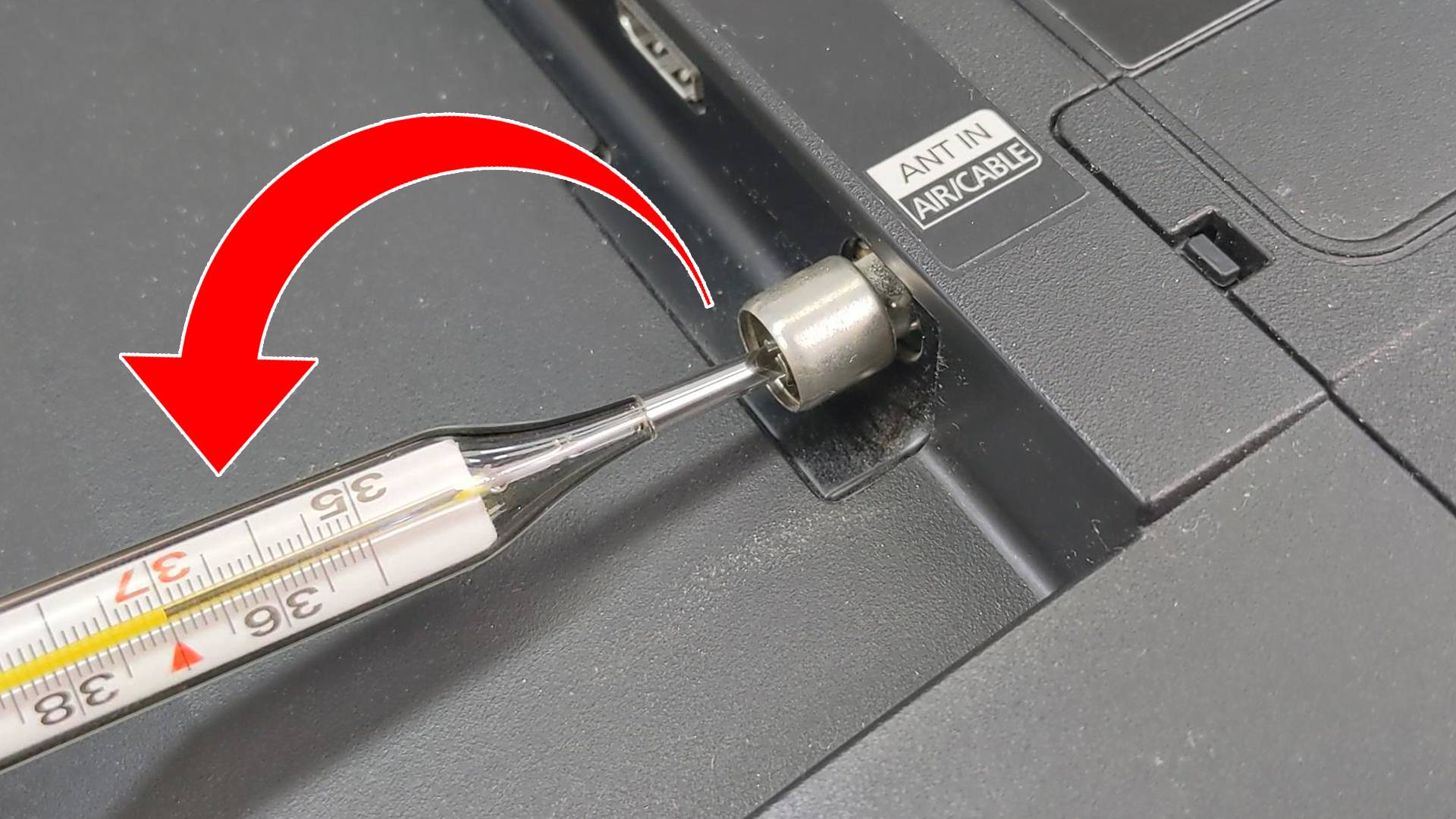 Как сделать антенну из градусника своими руками? смотреть онлайн