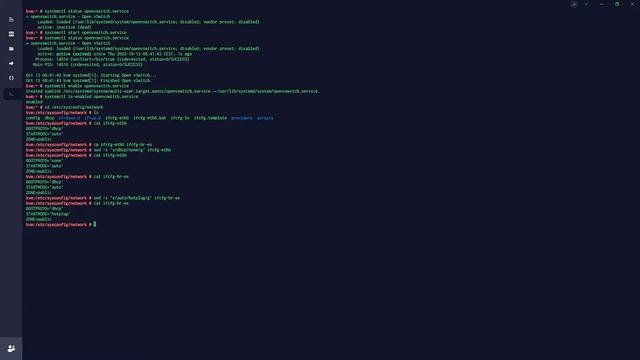 How to setup and configure OpenvSwitch in openSUSE 15.4 смотреть онлайн