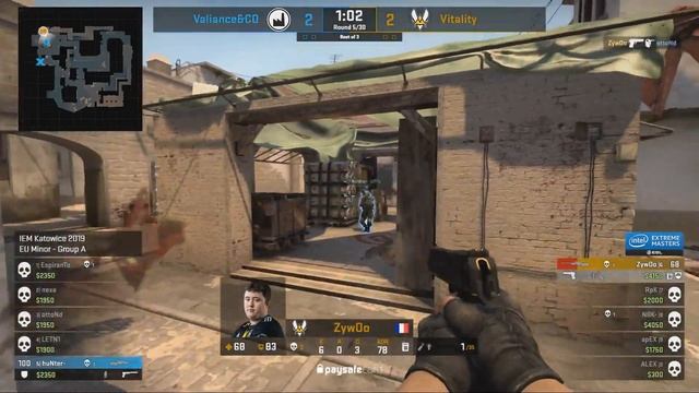 ZywOo Amazing 4k Clutch - CS:GO IEM Katowice 2019 смотреть онлайн