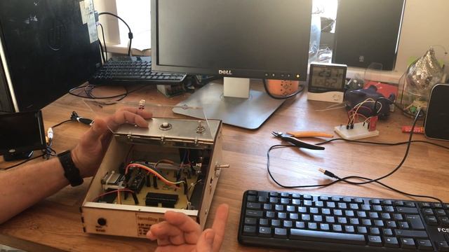 8-Bit Homebrew Computer - using Arduino and Atmega1284p-pu смотреть онлайн