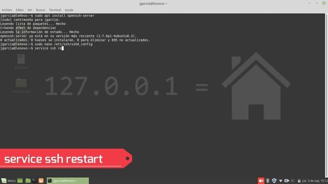 ¿Cómo cambiar puerto de administración de SSH? | Linux Mint смотреть онлайн