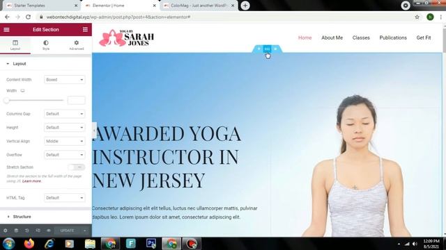 Make YOGA Training Website In Wordpress In 10 Minutes смотреть онлайн