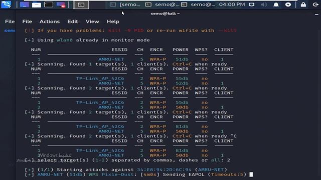 شاهد| كيف يتم إختراق شبكه wife الخاصه بك ب اقل من 5ثواني وكيف تحمي الشبكه الخاصه بك kali linux WPA смотреть онлайн