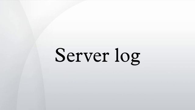 Server log смотреть онлайн