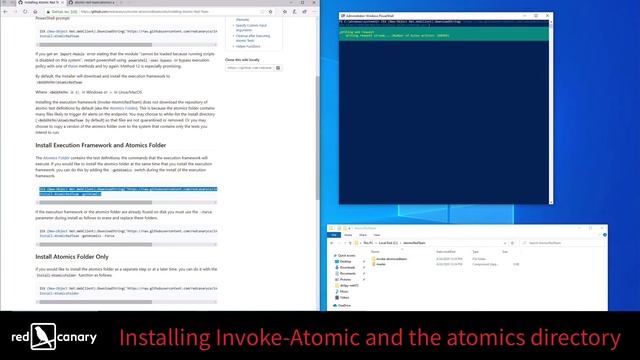 Atomic Red Team Tutorial: Installing the Atomics Directory | Open Source Adversary Emulation смотреть онлайн