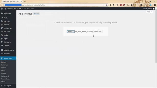 SW Atom Video Tutorials Series | Step 1: Theme Installation смотреть онлайн