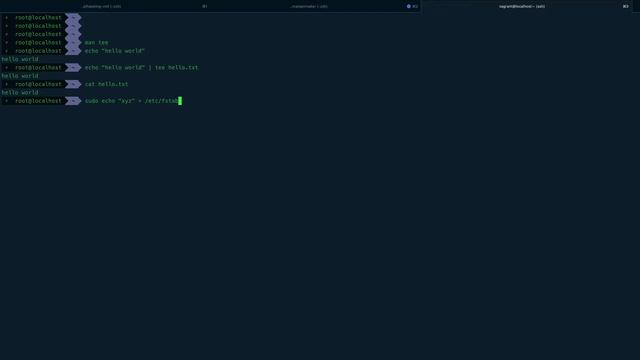 How to use Tee command in Linux смотреть онлайн