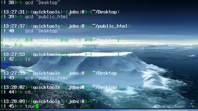 Playing quickly with the Bash shell смотреть онлайн