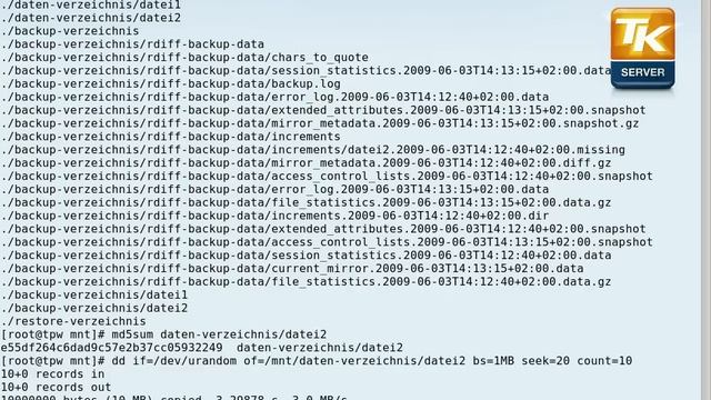 Backup unter Linux mit rdiff-backup смотреть онлайн