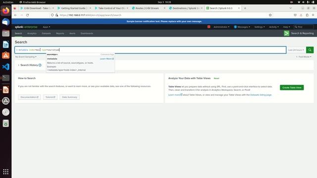Cribl Log Stream Tutorial Using Pipelines to Change Syslog and Sending it To Splunk смотреть онлайн