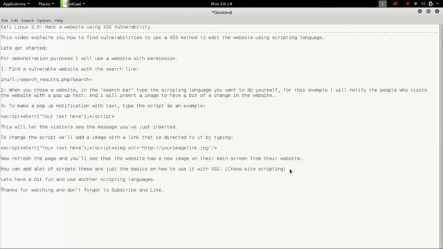 Kali Linux 2.0: Hack A Website Using XSS Vulnerability using new methods of hacking смотреть онлайн