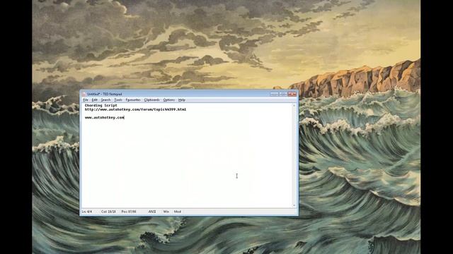 Autohotkey Chording and Transparency смотреть онлайн