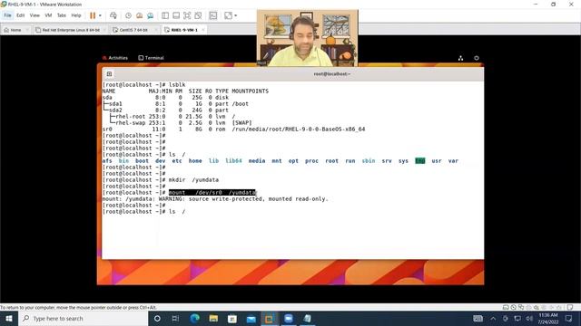 How we can configure YUM on RHEL-9 using ISO image and Mounting Point Concept ? смотреть онлайн