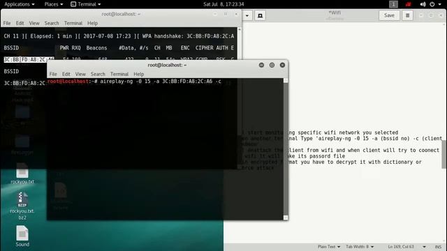 Hack Any Wifi | dictionary attack| Kali l Linux смотреть онлайн