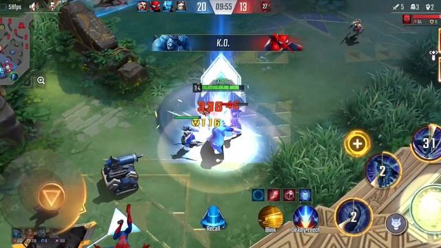 BEAST Battle Pass Skin Gameplay - MARVEL Super War смотреть онлайн