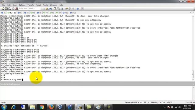 CCNP Route # EIGRP Filtering With Route TAG in Hindi by APNET INDIA смотреть онлайн