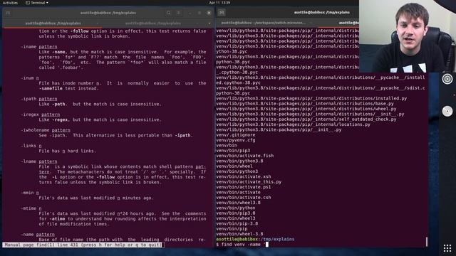 the `find` command (beginner - intermediate) anthony explains #277 смотреть онлайн