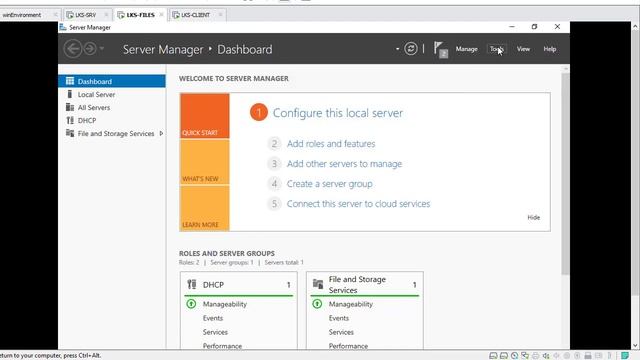 DHCP Server, DHCP Failover (loadbalance) Windows Server 2016 смотреть онлайн