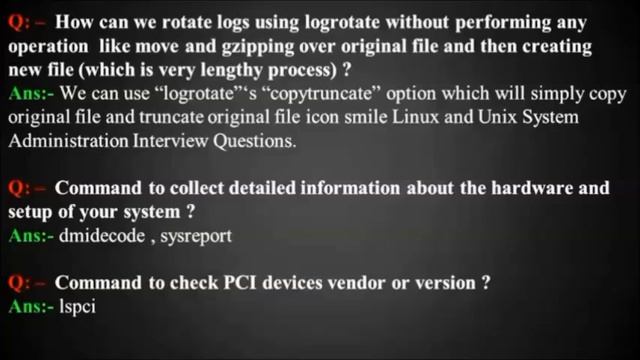 linux interview questions and answers смотреть онлайн